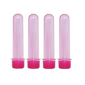 Tubete-13cm-C-Tp-Plast-Neon-Rosa-C-10-UN