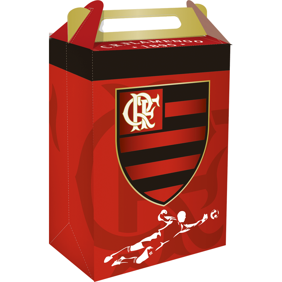 Prato Bandeja Camisa Flamengo Festcolor com 8