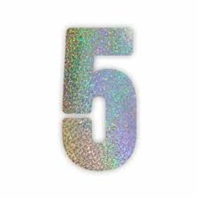 Numero-5-Decorativo-16cm-Prata-UN-477338
