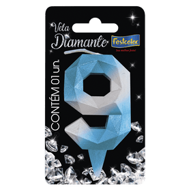 VELA-DIAMANTE-AZULPRATEADA-N9-01UN-763199