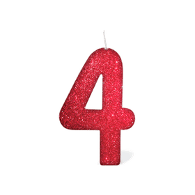 Vela-Vermelha-Glitter-Numero-4-UN-482102