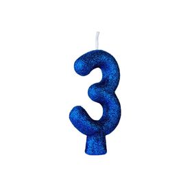 Vela-Cintilante-Azul-Numero-3-UN-585866