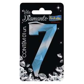 VELA-DIAMANTE-AZULPRATEADA-N7-01UN-763197