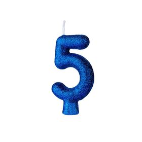 Vela-Cintilante-Azul-Numero-5-UN-585882