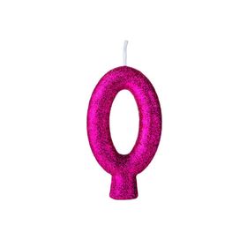 Vela-Cintilante-Pink-Numero-0-UN-585947