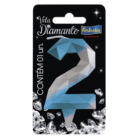 VELA-DIAMANTE-AZULPRATEADA-N2-01UN-763192