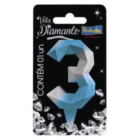 VELA-DIAMANTE-AZULPRATEADA-N3-01UN-763193