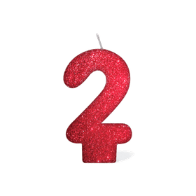 Vela-Vermelha-Glitter-Numero-2-UN-482080