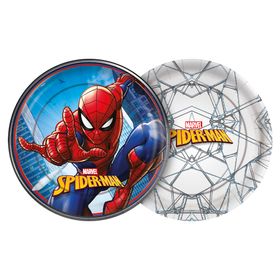 PRATO-PAPEL-RED-SPIDER-MAN-ANIMACAO-18CM-C8UN-REGINA-FESTAS-842035