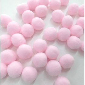 MINI-POMPOM-ROSA-1CM-C100UN-ART-LILLE-842718