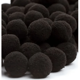 MINI-POMPOM-PRETO-1CM-C100UN-ART-LILLE-843031