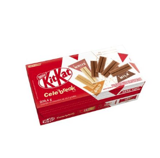 CHOC KIT KAT CELEBREAK SORT 185,6G NESTLE - Loja Doce