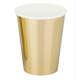 COPO-PAPEL-MET-DOURADO-C8UN-250ML-PONTO-DAS-FESTAS-850104