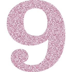 Numero-Eva-Glitter-9-Rosa-UN-617040
