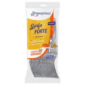GARFO-REFEICAO-FORTE-REFOR-PRATA-C50UN-STRAWPLAST-781436
