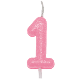 VELA-ROSA-CANDY-COLOR-NUMERO-1-SILVER-PLASTIC-779376