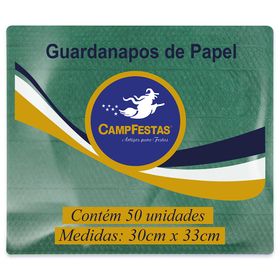 GUARDANAPO-30X33CM-VERDE-BANDEIRA-C50UN-UN-779583