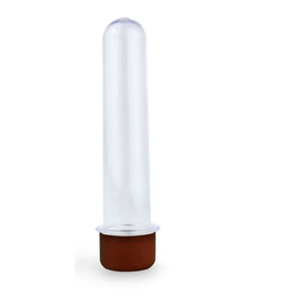 TUBETE-13CM-CTP-PLAST-MARROM-C10-424764