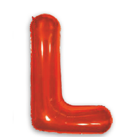 BALAO-MET-40-VERMELHO-LETRA-L-UN-775655