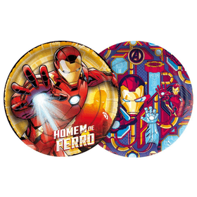 PRATO-PAPEL-REDONDO-18CM-HOMEM-DE-FERRO-C12UN-UN-778216