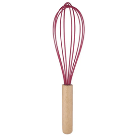 BATE-CLARA-SILICONE-CABO-MADEIRA-VERMELHO-SCARLET-26CM-UN-771982