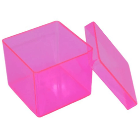 Caixa-Acrilica-4x4-Neon-Rosa-10un-UN-592668