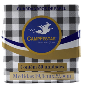 GUARDANAPO-195X225CM-XADREZ-PRETO-C50UN-UN-779570