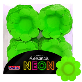 FORMINHA-MINI-MARGARIDA-NEON-VERDE-C40UN-01UN-768177