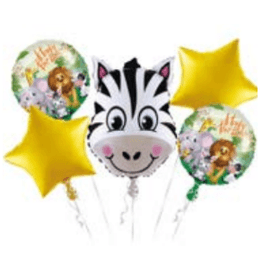 KIT-BALAO-MET-SAFARI-ZEBRA-C5-PCS-PONTO-DAS-FESTAS-767599