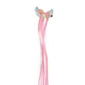 PRESILHA-CABELO-UNICORNIO-ROSA-CLARO-6X6CM-CROMUS-768678