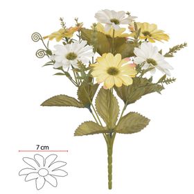 BUQUE-MARGARIDA-X7-AMARELO-OUTONO-CREME-28CM-FLORARTE-853929