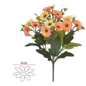 BUQUE-MARGARIDA-X15-LARANJA-OUTONO-AMARELO-30CM-FLORARTE--854126
