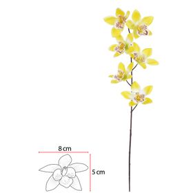 ORQUIDEA-CYMBIDIUM-CETIM-X6-AMARELO-60CM-VOL.17-FLORARTE-854059
