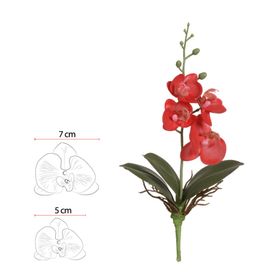 ORQUIDEA-PHALAENOPSIS-REAL-TOQUE-CFOLHA-X4-VERMELHO-29CM-FLORARTE-854104