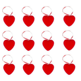 -ENFEITE-MINI-CORACAO-VELUDO-VERMELHO-33CM-C12UN-PONTO-DAS-FESTAS-854480