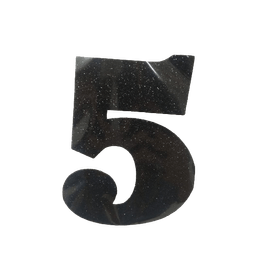 Numero-Eva-Glitter-5-Preto-UN-617881