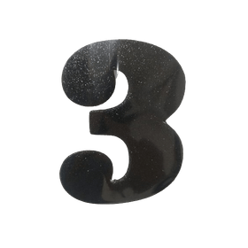 Numero-Eva-Glitter-3-Preto-UN-617865