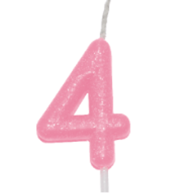VELA-ROSA-CANDY-COLOR-NUMERO-4-SILVER-PLASTIC-779379