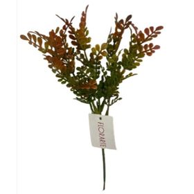 FOLHAGEM-PICK-GRASS-CPRINT-PLASTICO-X5-LARANJA-OUTONO-20CM-FLORARTE-854108