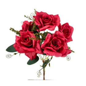 BUQUE-ROSA-VERMELHA-30CM-X5-BELA-FLOR-856163
