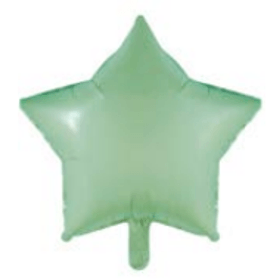 BALAO-MET-ESTRELA-FOSCO-VERDE-17POL-PONTO-DAS-FESTAS-855707