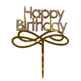 TOPO-DE-BOLO-HAPPY-BIRTHDAY-LACO-STRAS-DOUR-10X16CM-PONTO-DAS-FESTAS-855912