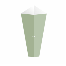 -CONE-PBOUQUET-LISO-VERDE-CHA-85X285X35CM-ALBANO-856054