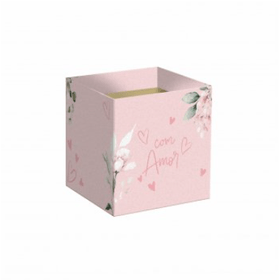 CACHEPOT-QUAD-AMOR-SEM-FIM-ROSA-12X12X175CM-ALBANO-856068