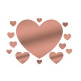DECORACAO-PAREDE-CORACOES-LAMINADO-ROSE-GOLD-C13UN-URSINHO-FESTAS-779185