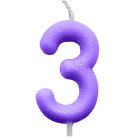 VELA-ROXOLILAS-CANDY-COLOR-NUMERO-3-SILVER-PLASTIC-779416