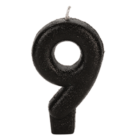 VELA-PRETA-GLITTER-NUMERO-9-SILVER-PLASTIC-779350