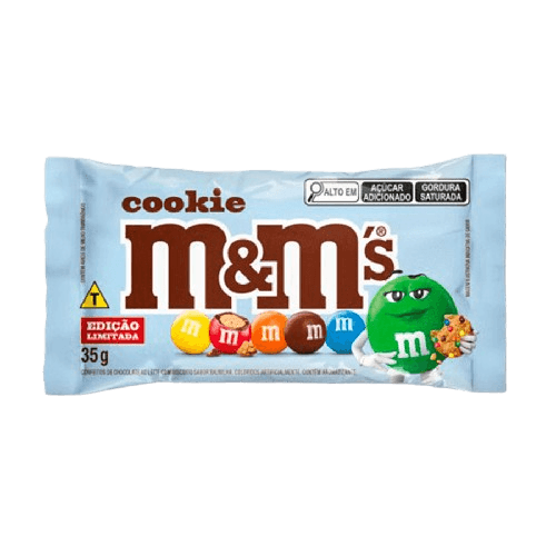 CHOC M&M COOKIE 35G MMS - Loja Doce