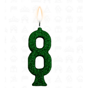 VELA-GLITTER-VERDE-N-8-REGINA-FESTAS-857454