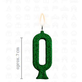 VELA-ANIVERSARIO-GLITTER-VERDE-N-0-REGINA-FESTAS-857464